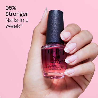 OPI Nail Envy Strengthener Pink to Envy | Sheer Soft Pink Crème Strengthening Nail Polish Treatment | Strengthen Weak & Thin Nails 🍁 All In One Marketplace Canada