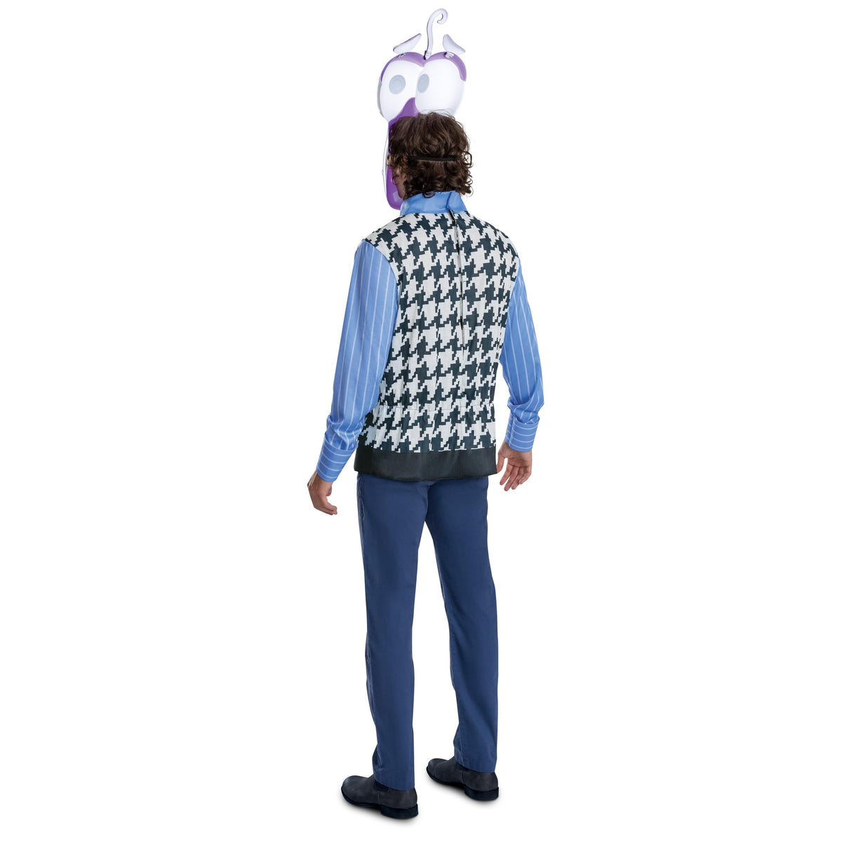 Disguise Inside Out Fear Costume, Official Inside Out Halloween Costume Kit, Adult Size (38-40)