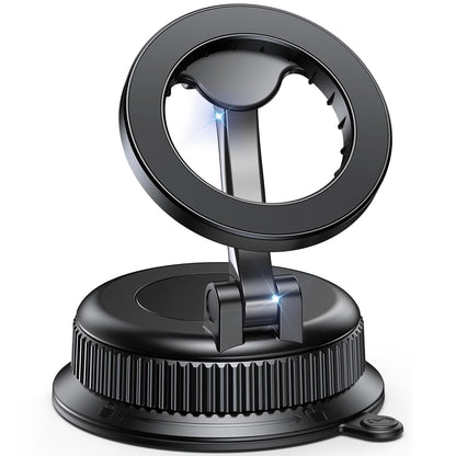 BOSILLEY Magnetic Car Phone Mount for MagSafe, Strong Suction Cup Phone Holder for Car Dashboard & Windshield, 360° Rotatable & Foldable, Adjustable Cell Phone Holder for Car, Fits iPhone 12–17 Series 🍁 All In One Marketplace Canada