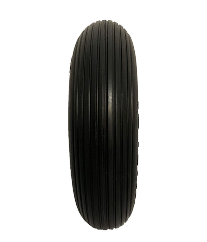 Easy Fit 4.00-6 Flat-Free Wheel Assembly for Residential Wheelbarrow Black 🍁 All In One Marketplace Canada