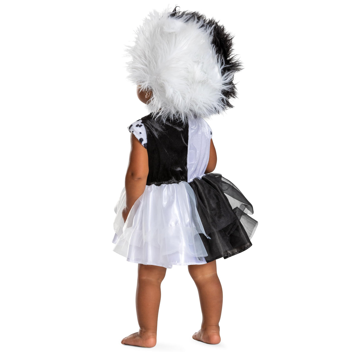 Cruella Infant Costume, Official Disney Baby Costume Outfit for Halloween, (12-18 mths)