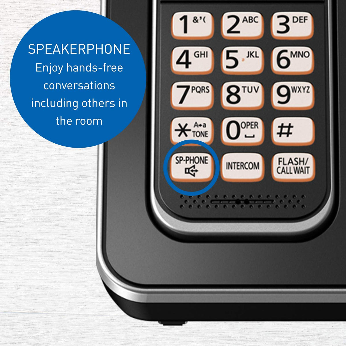 Panasonic DECT 6.0 Expandable Cordless Phone with Answering Machine and Call Block - 2 Cordless Handsets - KX-TGD392CB (Black) 🍁 All In One Marketplace Canada