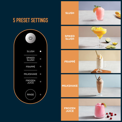 Ninja SLUSHi Professional Frozen Drink & Ice Machine with RapidChill Technology, Slushie Maker, 5 Preset Programs for Frozen Margaritas, Frappés, and More, FS301C (Canadian Version) 🍁 All In One Marketplace Canada