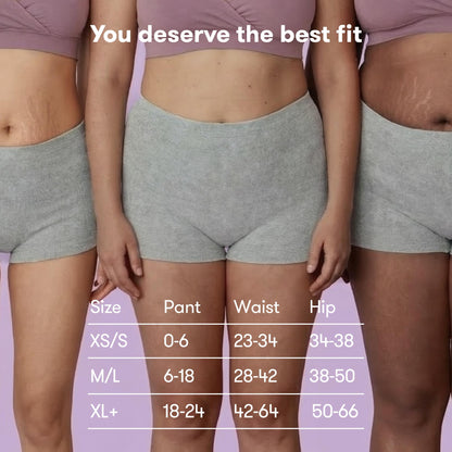 Frida mom Disposable Postpartum Underwear (Without pad) | Super Soft, Stretchy, Breathable, Wicking, Latex-Free, Boyshort Cut | 8-Count 🍁 All In One Marketplace Canada