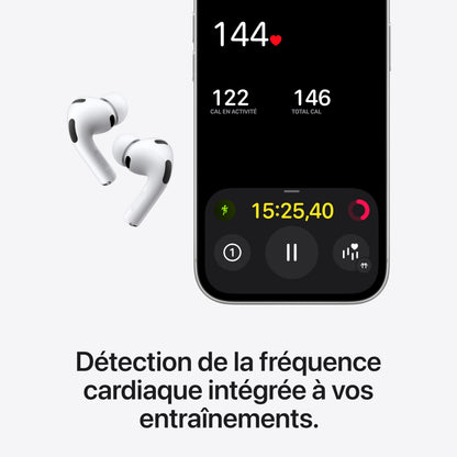 Apple AirPods Pro 3 Wireless Earbuds, Active Noise Cancellation, Live Translation, Heart Rate Sensing, Bluetooth Headphones, Spatial Audio, High-Fidelity Sound, USB-C Charging 🍁 All In One Marketplace Canada