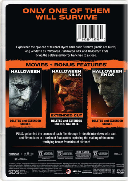 Halloween Trilogy (Halloween / Halloween Kills / Halloween Ends) [DVD]
