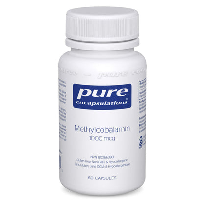 Pure Encapsulations Methylcobalamin 1,000 mcg - Vitamin B12 Supplement - Premium Vitamin B12 Capsules - 60 Capsules 🍁 All In One Marketplace Canada