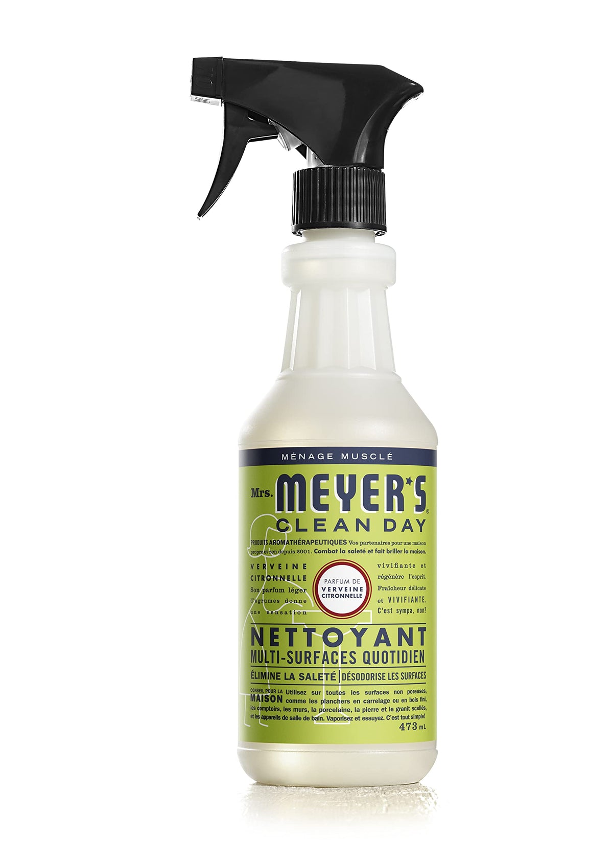 Mrs. Meyer's Clean Day Multi-Surface Cleaner Spray, All-Purpose Cleaner Solution for Home & Kitchen, Lemon Verbena Scent, 473 ml Spray Bottles, 4 Pack 🍁 All In One Marketplace Canada