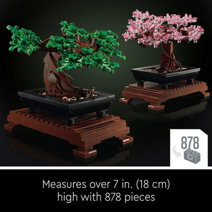 LEGO Icons Bonsai Tree Building Set - Artificial Bonsai Tree Plants for Home Decor, Adults Ages 18+ - Faux, Fake Plants for Table, Desk, Office - Birthday Gift for Men & Women - 10281 🍁 All In One Marketplace Canada