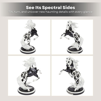 Enesco the Trail of Painted Ponies Halloween Ghost Horse Figurine, 10.3 Inch, Multicolor