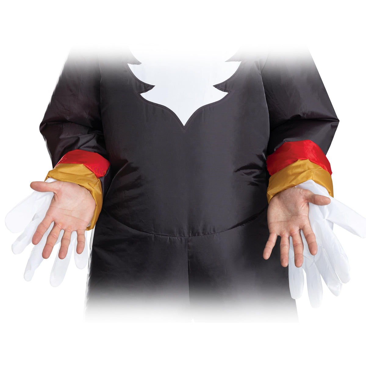 Sonic Shadow Adult Inflatable Costume, Officially Licensed Air Inflating Halloween Outfit for Grown Ups