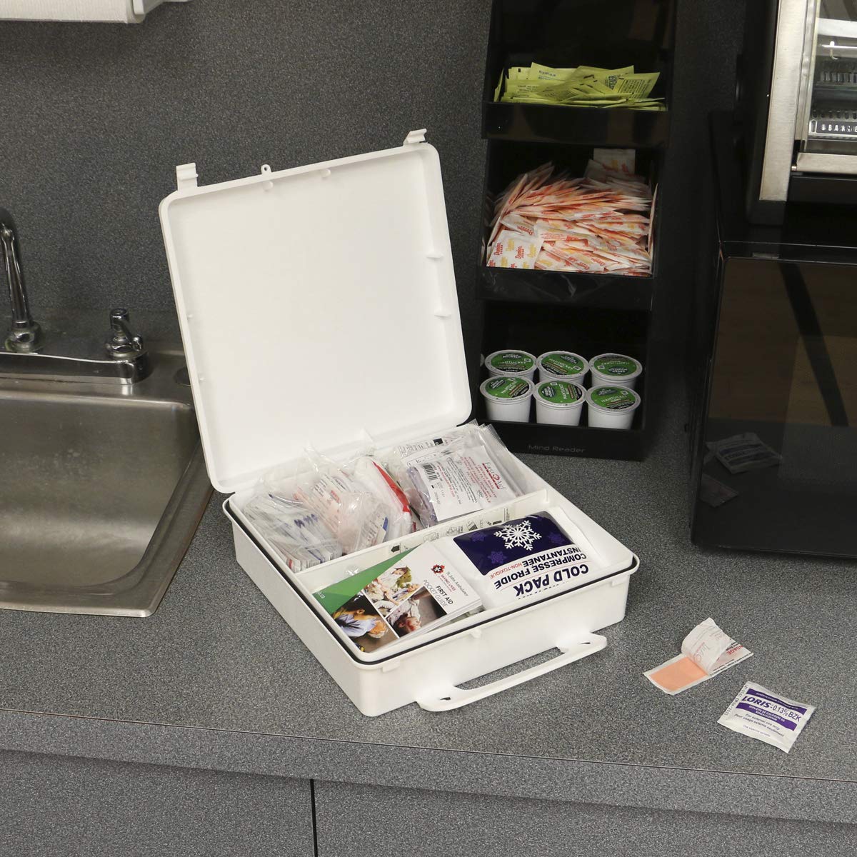 First Aid Central AZ-APFAKP All-Purpose Emergency First Aid Kit For Home, Work, and Travel, 145 Pieces 🍁 All In One Marketplace Canada