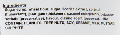 Yupik Finnish Soft Black Licorice Bites, 1 kg , 6 Count, Soft & Chewy Candy, Original Sweet Licorice Flavor, Fun Treat, Delicious Snack, Halloween Treats, Ideal for Gifting & Holidays