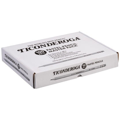 Ticonderoga Wood-Cased Pencils Master Pack, Pre-Sharpened, #2 HB Soft, Pastel Colors, 150 Count 🍁 All In One Marketplace Canada