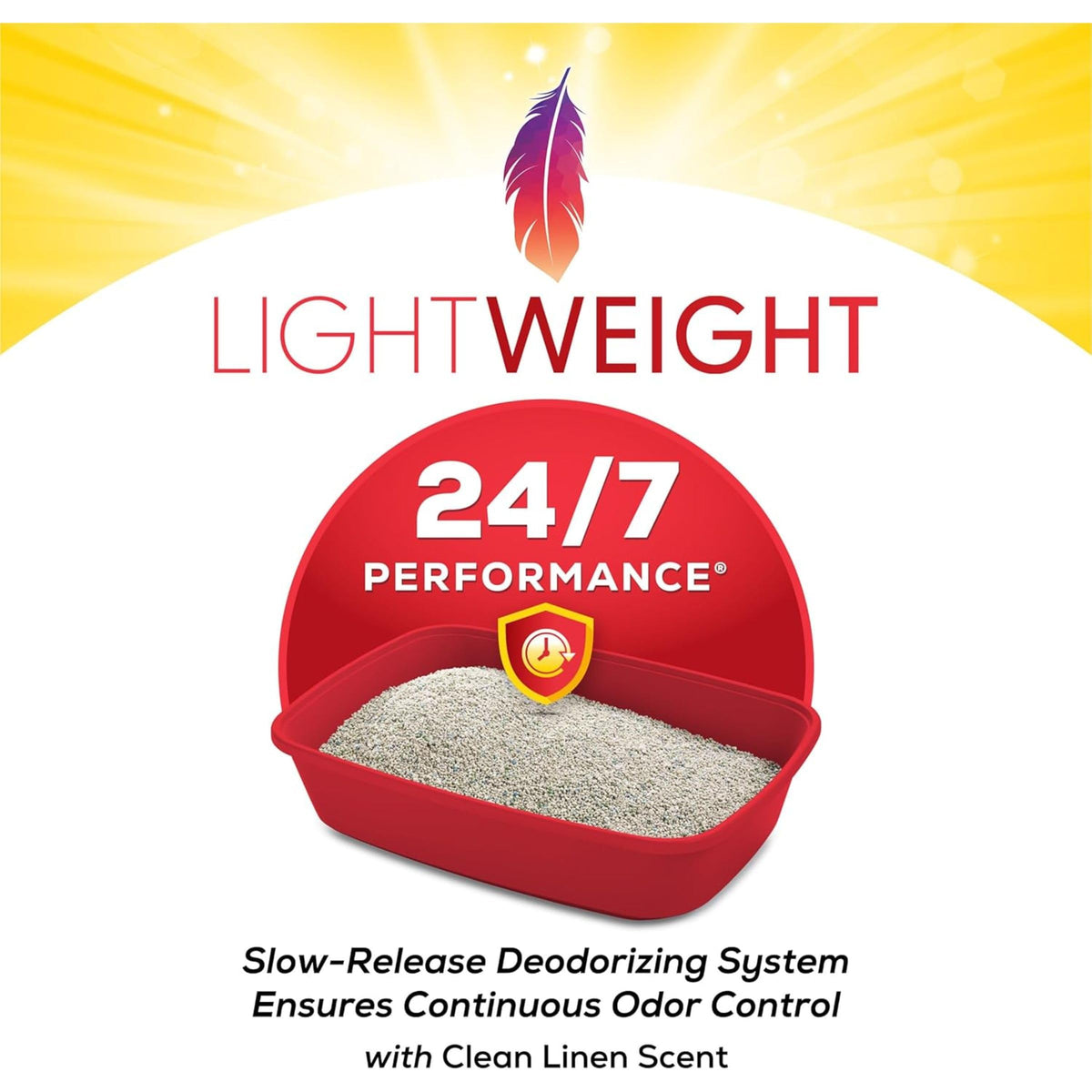Purina Tidy Cats Lightweight, Low Dust, Clumping Cat Litter Odor Control 24/7 Performance Multi Cat Litter - 17 lb. Box 🍁 All In One Marketplace Canada