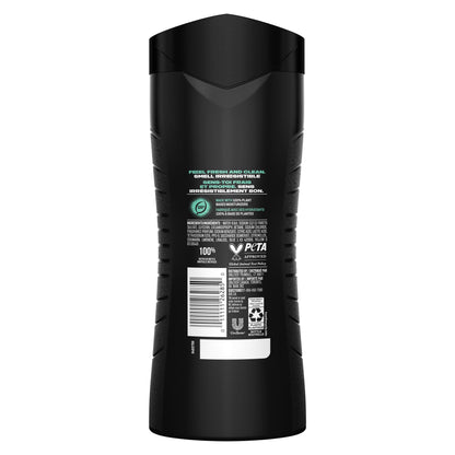 AXE Apollo Men's Body Wash for All Day Freshness, Sage & Cedarwood, with 100% Plant-Based Moisturizers, 473ml (Pack of 4) 🍁 All In One Marketplace Canada