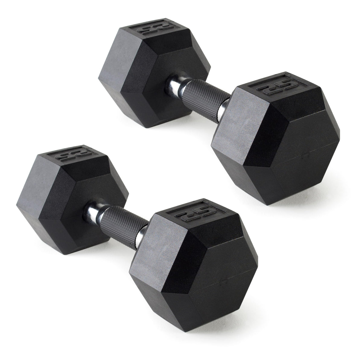 CAP Barbell 25 LB Coated Hex Dumbbell Weight Pair with Padded Grip 🍁 All In One Marketplace Canada