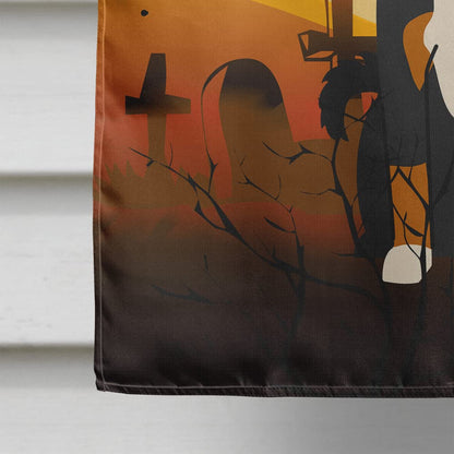Caroline's Treasures BB4309CHF Halloween Appenzeller Sennenhund Flag Canvas House Size, Large, Multicolor