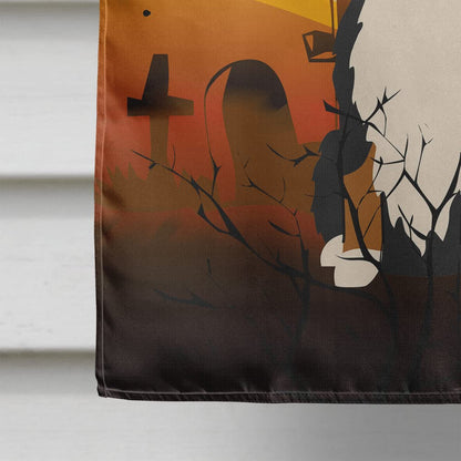 Caroline's Treasures BB4302CHF Halloween Bernese Mountain Dog Flag Canvas House Size, Large, Multicolor