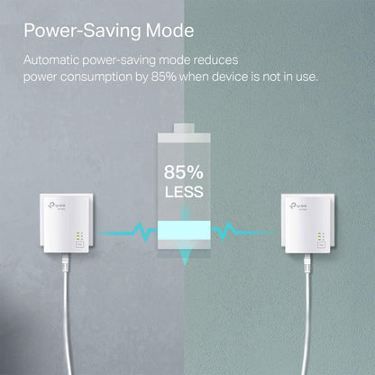 TP-Link Powerline Ethernet Adapter Starter Kit (TL-PA7017 KIT) - AV1000 Gigabit Port, Plug&Play, Ethernet Over Power, Nano Size, Ideal for Smart TV, Online Gaming, Wired Connection Only 🍁 All In One Marketplace Canada