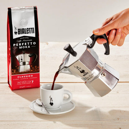 BIALETTI Moka Express 6-Cup Aluminum Stovetop Espresso Maker, Silver 🍁 All In One Marketplace Canada
