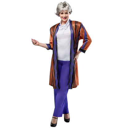 Rubies Women's Golden Girls Dorothy Costume Set With Wig, Medium, TV Show Look Perfect for Halloween, Parties, and More