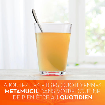 Metamucil, Premium Blend, Daily Psyllium Husk Powder Supplement, Sugar-Free with Stevia, 4-in-1 Fibre for Digestive Health, Orange Smooth Flavored Drink, 114 Servings 🍁 All In One Marketplace Canada