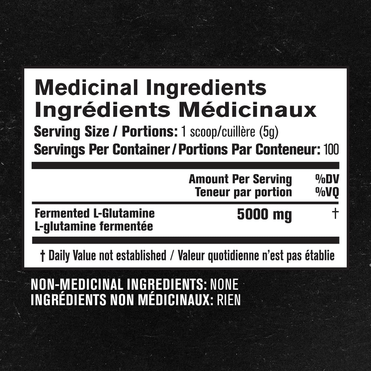 L-Glutamine Powder 500g, 100 Servings - Vegan Fermented L Glutamine for Post Workout Muscle Recovery, Immunity, Digestive Health - Tested & Trusted, No Artificial Fillers - Unflavored 🍁 All In One Marketplace Canada