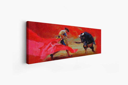 Leinwandbild Stierkämpfer-Wandkunst