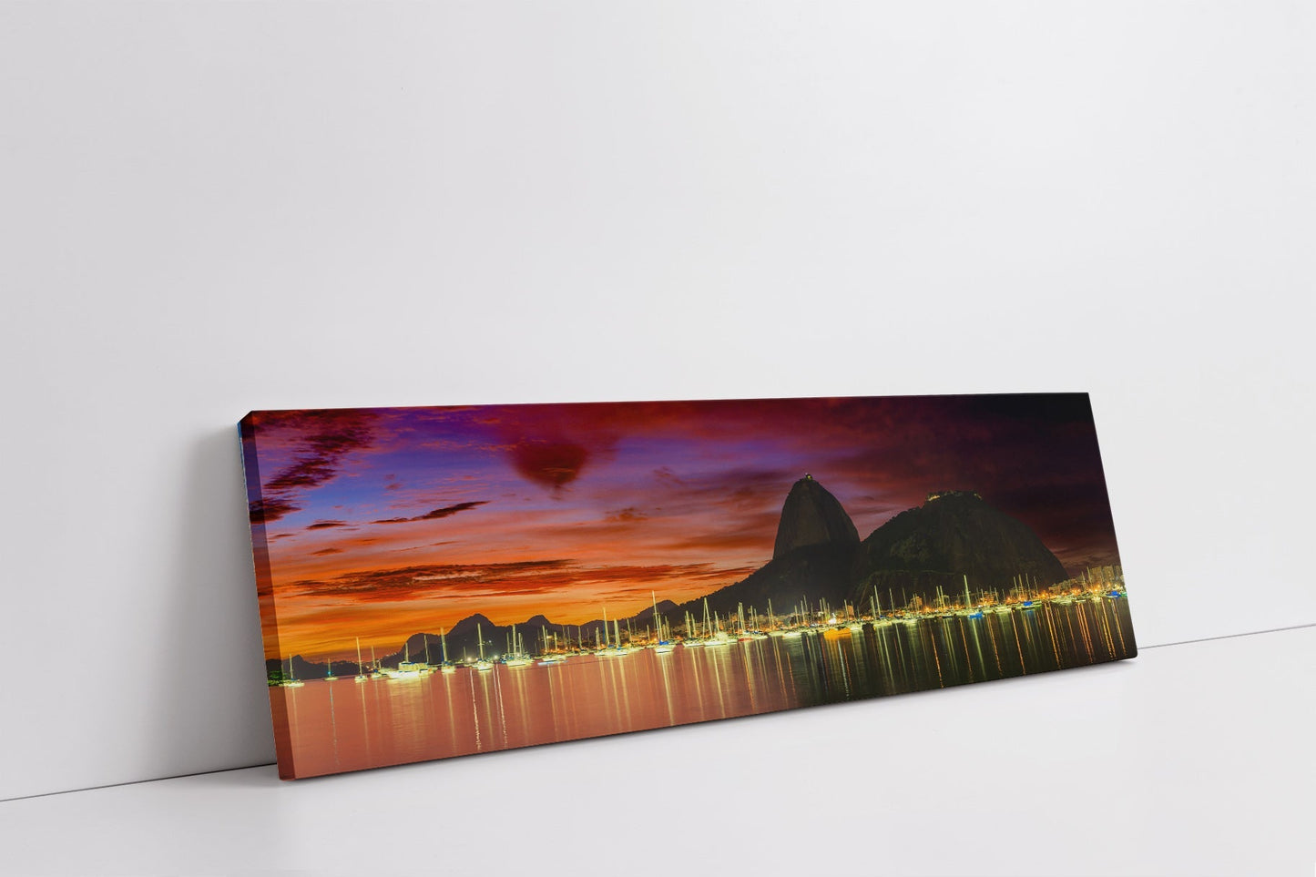 Wandbild Copacabana Zuckerhut Brasilien 183 x 61 cm