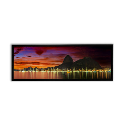 Wandbild Copacabana Zuckerhut Brasilien 183 x 61 cm