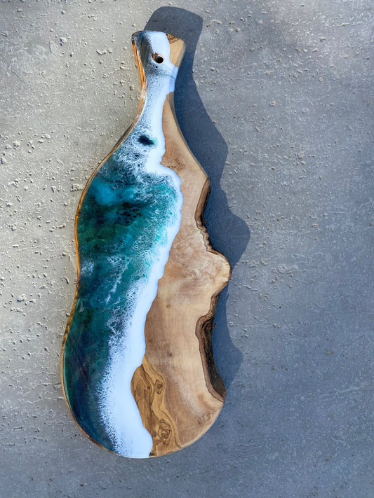 Olive Wood Charcuterie Board - AURABAGS SHOP