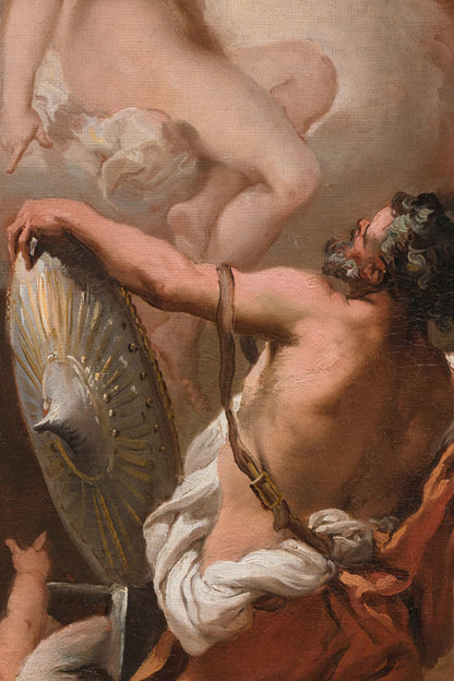 L'ÉVEIL DES ANGES, VINTAGE RAHMEN GOLD