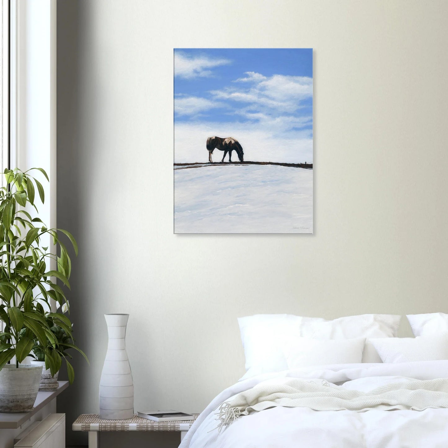 WAITING FOR SPRING Canvas Giclee
