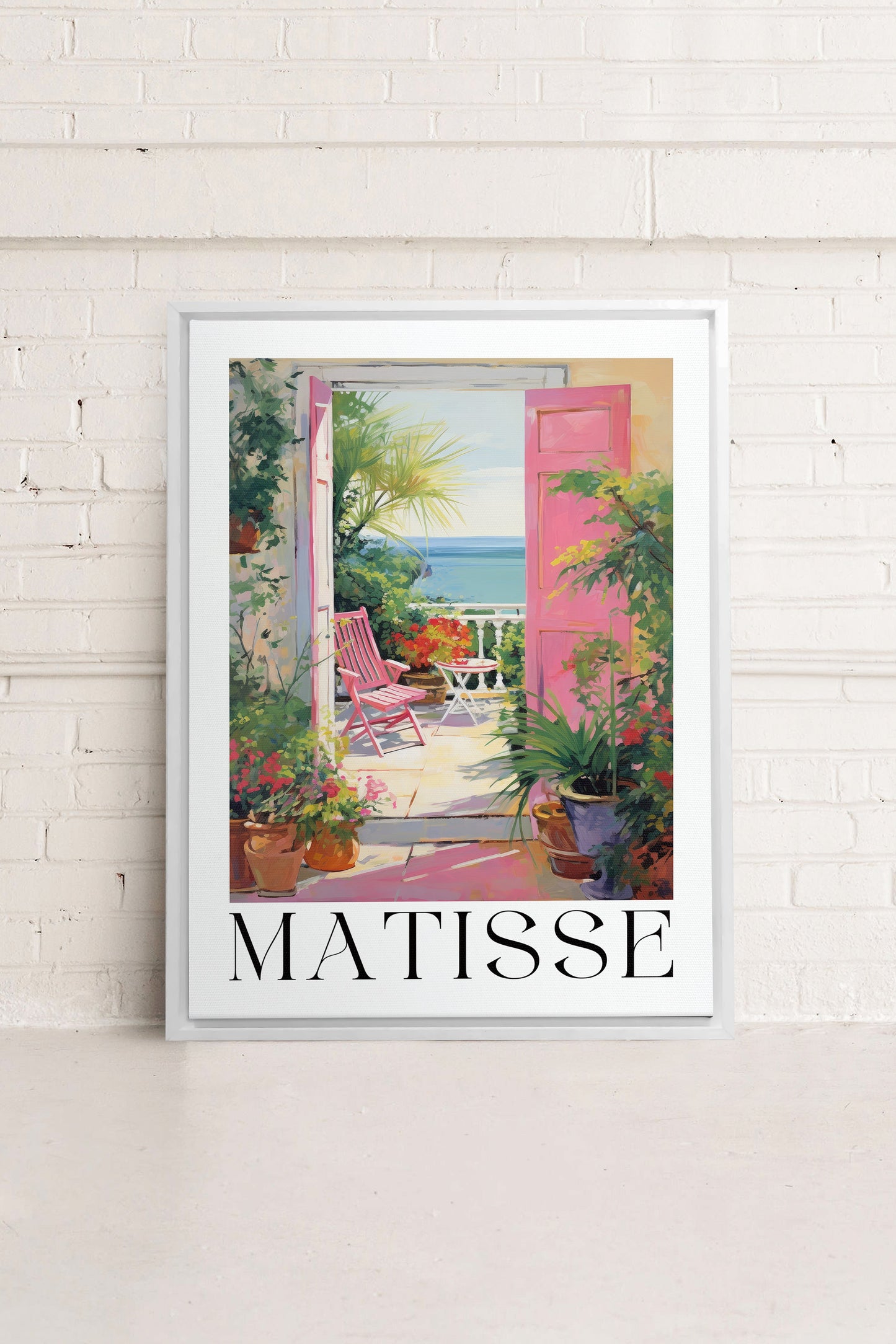MATISSE, Werk auf gespannter Leinwand