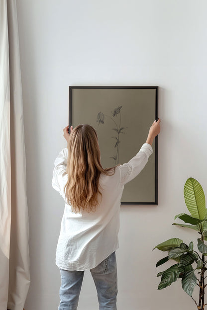 BOUTON SAUVAGE, Werk auf gespannter Leinwand