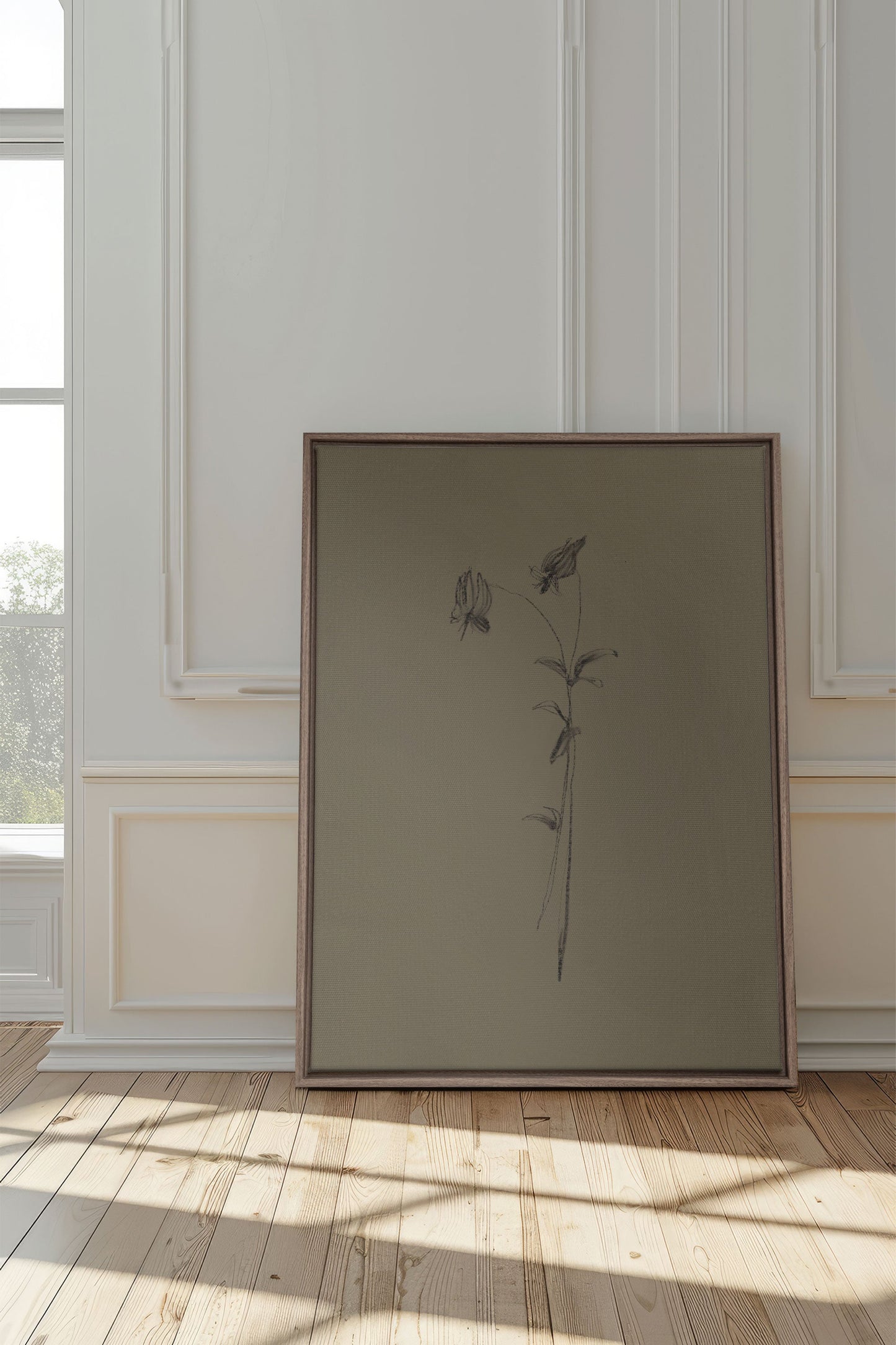 BOUTON SAUVAGE, Werk auf gespannter Leinwand