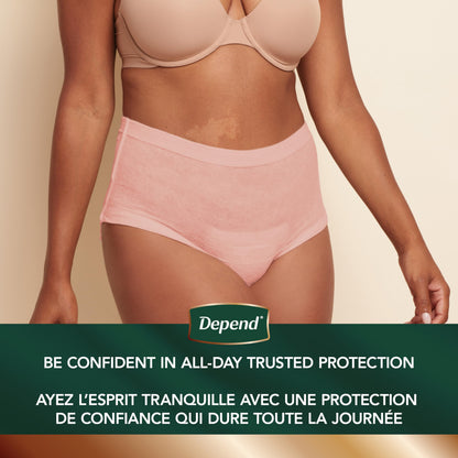 Depend Silhouette Underwear for Women, Extra-Large, Maximum, 18 Count 🍁 All In One Marketplace Canada