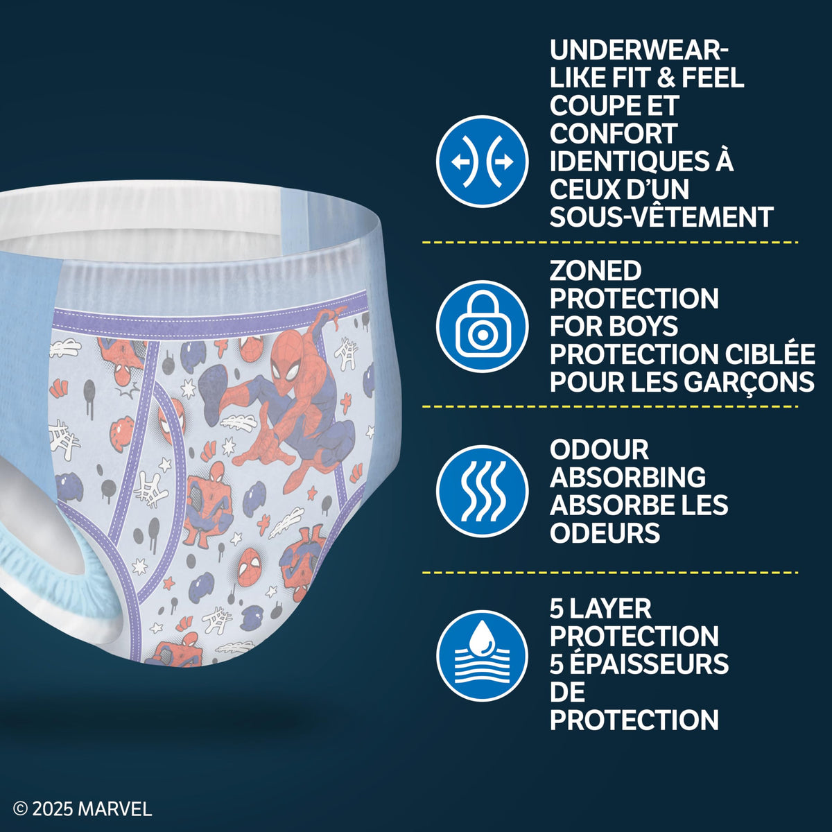 Boys Bedwetting Disposable Night Time Underwear, Overnight Training Pants, Goodnites, S/M, 44 Ct 🍁 All In One Marketplace Canada