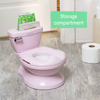 Summer by Ingenuity My Size Potty Pro in Pink, Infant Potty Training Toilet, Lifelike Flushing Sound, For Ages 18 Months, Up to 50 Pounds 🍁 All In One Marketplace Canada