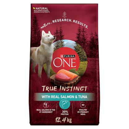 Purina ONE True Instinct Dry Dog Food, Salmon & Tuna 12.4kg 🍁 All In One Marketplace Canada