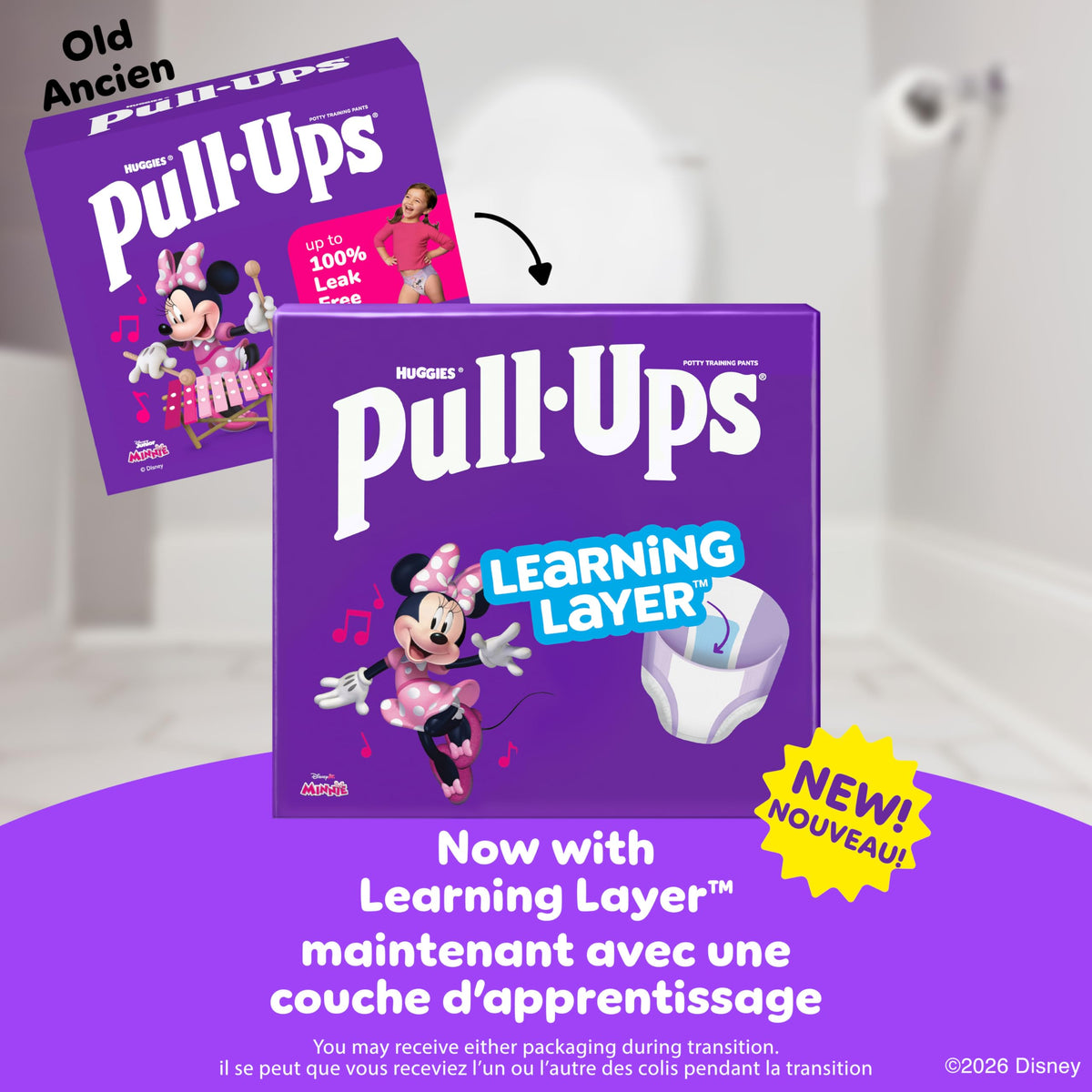 Pull-Ups Girls' Potty Training Pants, 6T-7T (55-75 lbs), 58 Count 🍁 All In One Marketplace Canada
