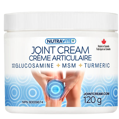 Cooling Arthritis Pain Relief Cream – Non-Greasy & Fast Absorbing Joint Cream with Glucosamine, MSM, Turmeric, Camphor & Menthol. For Joints, Muscles, Hands, Knees, Neck & Back. Made in Canada. 🍁 All In One Marketplace Canada