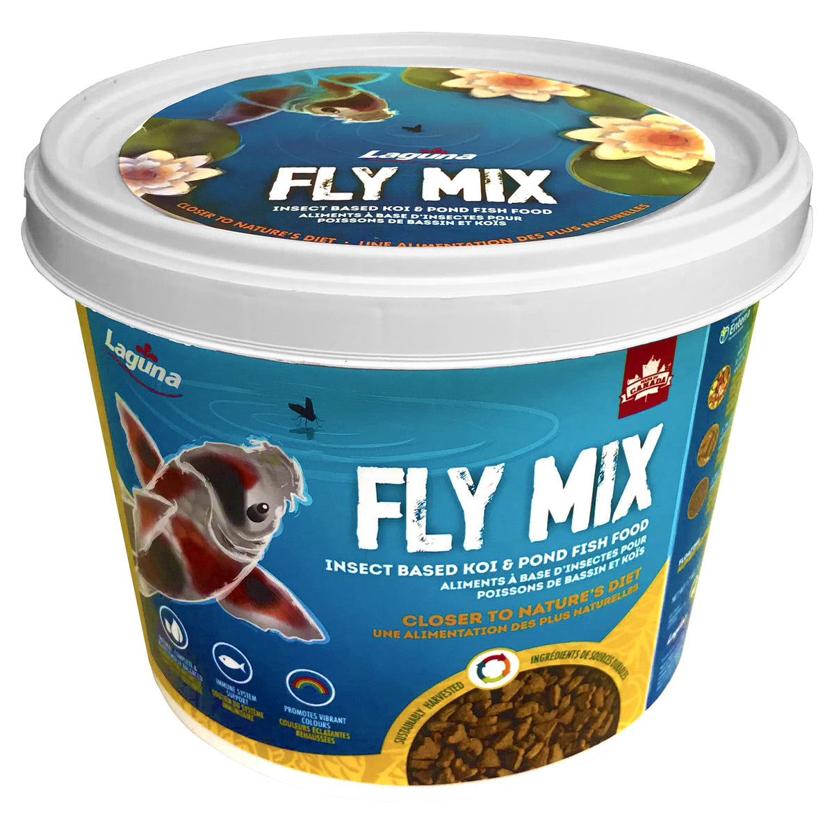 Laguna Fly Mix Koi & Pond Fish Food - 1.7 kg 🍁 All In One Marketplace Canada