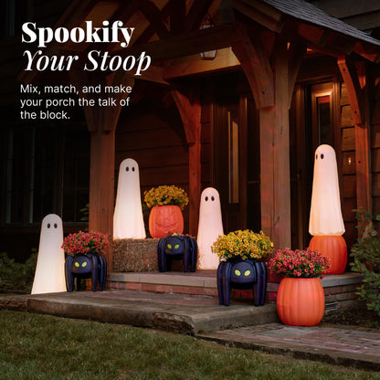 Step2 Boo Buddy Halloween Ghost Statue, White, 40 in, 1 Pack