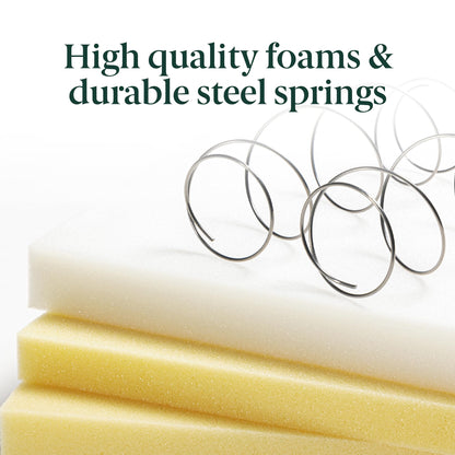 Zinus Twin Mattress - 10 Inch Foam & Spring Hybrid Mattress, Affordable Mattress, CertiPUR-US Certified Foam, Mattress in a Box, 10-Year Warranty, Twin Size 🍁 All In One Marketplace Canada