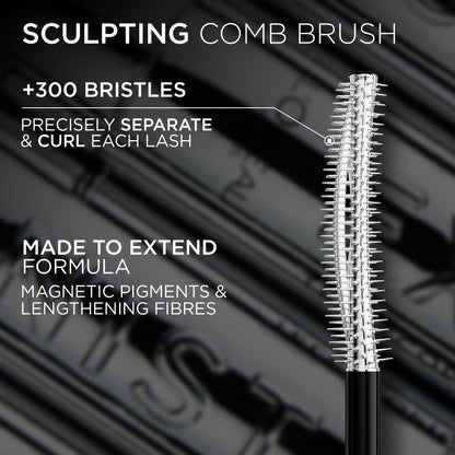 L’Oréal Paris Extensionist Mascara, Lengthening Mascara, Extension-like Length & Volume, For Sensitive Eyes, Clump-Free, True Brown WSH, 9.9 mL 🍁 All In One Marketplace Canada