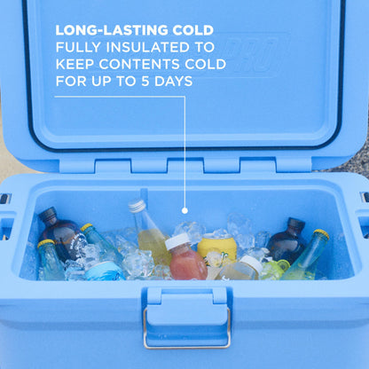 Coleman Pro 55-Quart Premium Wheeled Hard Cooler, Heavy-Duty Ultra-Light Portable Cooler with Wheels, Extra-Thick Insulation Keeps Ice up to 5 Days, 92-Can Capacity 🍁 All In One Marketplace Canada