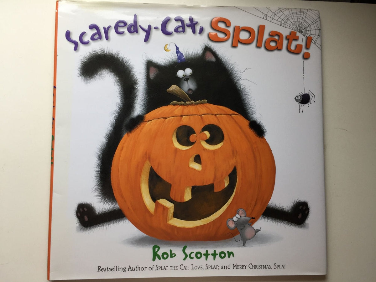 Scaredy-Cat, Splat!: A Charming Picture Book about Halloween Costumes, Spooky Fun, and Being Brave for Kids (Ages 4-8)