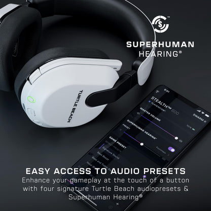 Turtle Beach Stealth 600 Wireless Multiplatform Amplified Gaming Headset for Xbox Series X|S, Xbox One, PC, PS5, PS4, Nintendo Switch, & Mobile – Bluetooth, 80-Hr Battery, Noise-Cancelling Mic – White 🍁 All In One Marketplace Canada